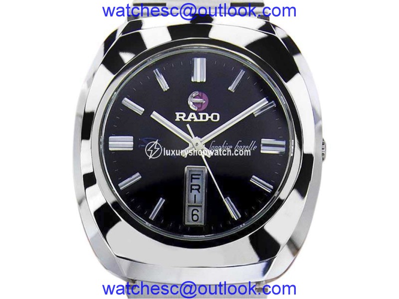 Rado Sapphire Gazelle Stainless Steel Automatic 37mm Mens Watch 1970s Rado