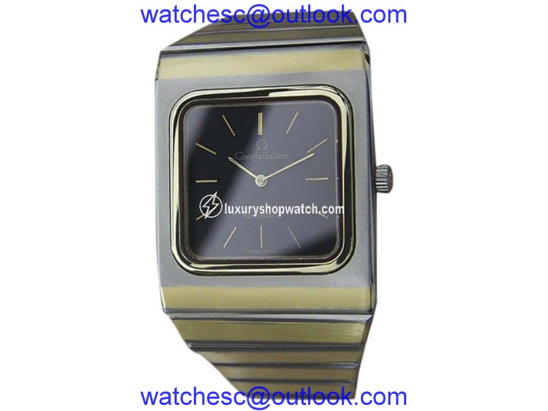 Omega Constellation Stainless Steel/18K Gold Automatic 31mm Mens Watch 1970s Omega