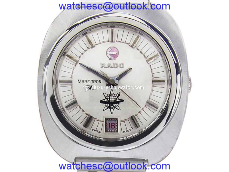 Rado Marstron Stainless Steel Quartz Vintage 36mm Mens Watch Rado