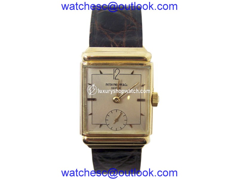 Patek Philippe 18K Yellow Gold Vintage 24.7mm Mens Watch 1940 Patek Philippe
