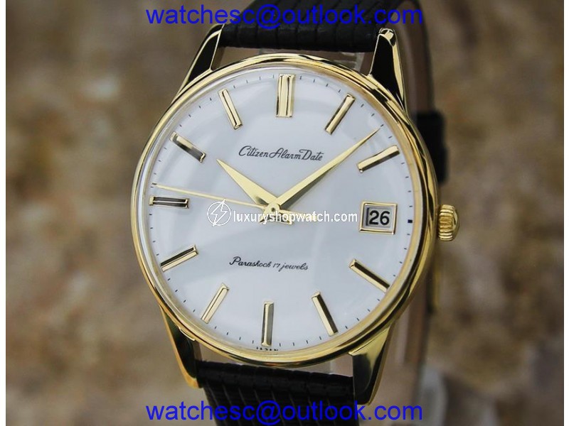 Citizen EE23 Gold Plated and Stainless Steel Manual Vintage 35mm Mens Watch Citizen