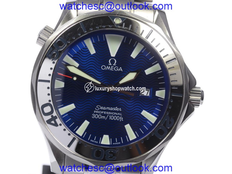 Omega Seamaster Professional 300 2265.80 Stainless Steel Quartz 41mm Mens Watch Omega
