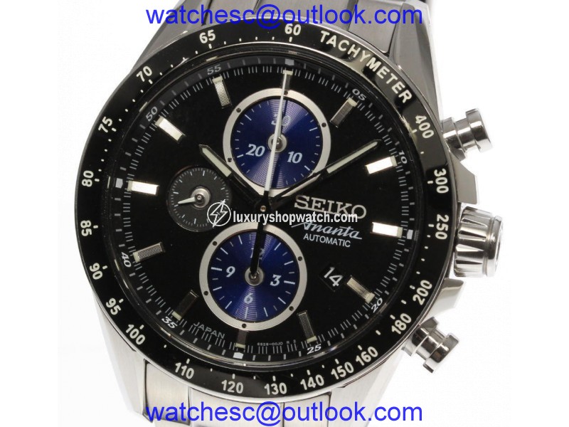 Seiko Brightz Ananta SAEH001 6S28-00F0 Stainless Steel Automatic 42mm Men's Watch Seiko