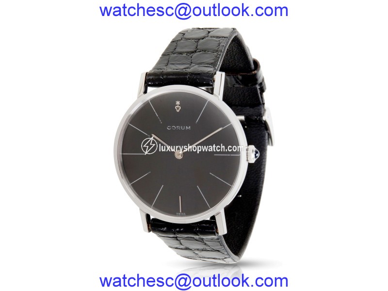 Corum Mecanique 57219 Stainless Steel Manual 34mm Mens Watch Corum