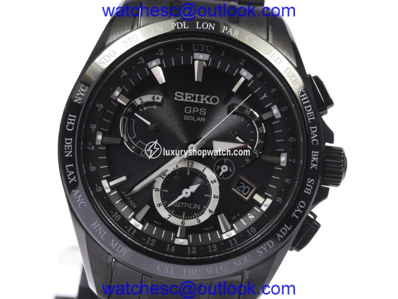 Seiko Astron SBXB049 8X53-0AB0-2 Titanium 46mm Mens Watch Seiko