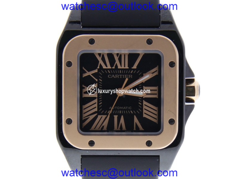 Cartier Santos 2878 Stainless Steel Automatic 33mm Womens Watch Cartier