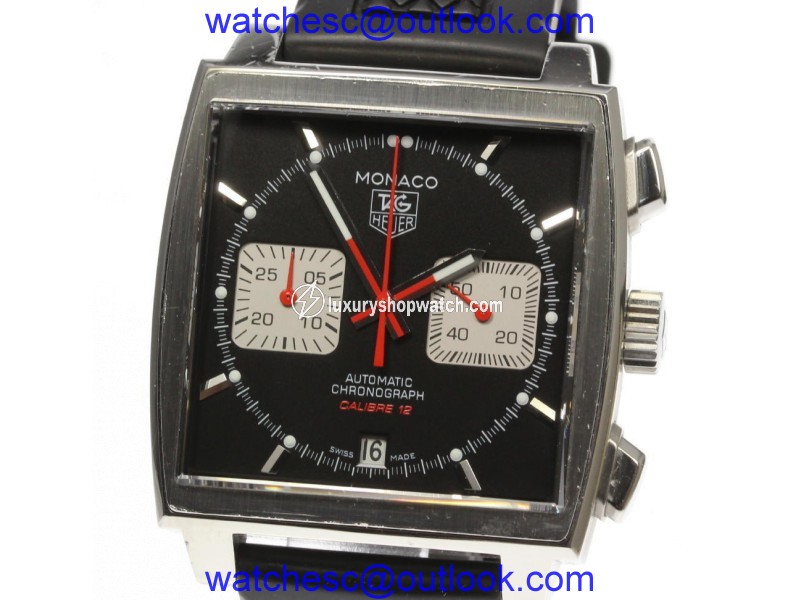Tag Heuer Monaco CAW2114.FT6021 Stainless Steel Automatic 39mm Mens Watch Tag Heuer