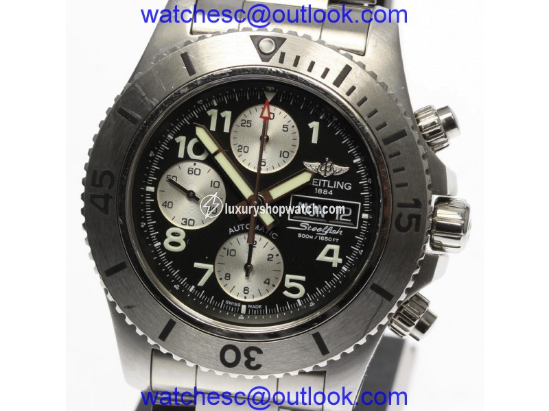 Breitling Super Ocean A13341 Automatic Stainless Steel Automatic 44mm Mens Watch Breitling