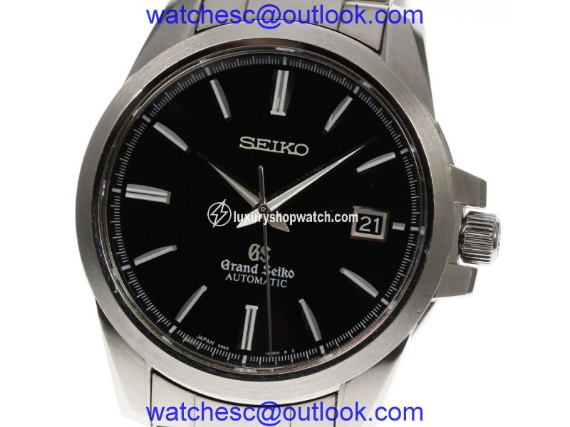 Seiko Grand Seiko SBGR031 9S55-00C0 Stainless Steel with Black Dial Automatic 39mm Men's Watch Seiko