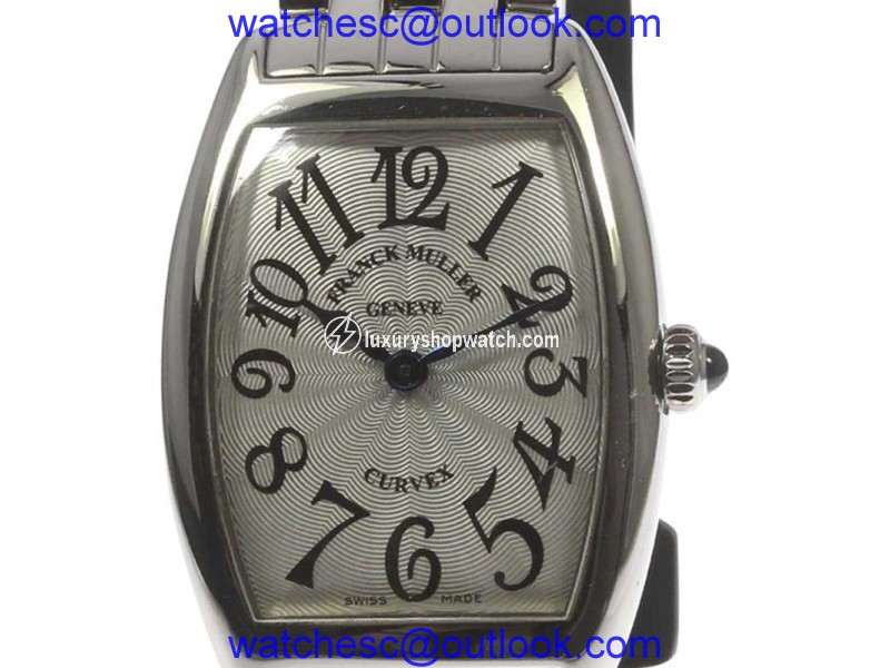 Franck Muller Tonneau Carbex 1752QZ Stainless Steel Quartz 25mm Womens Watch Franck Muller