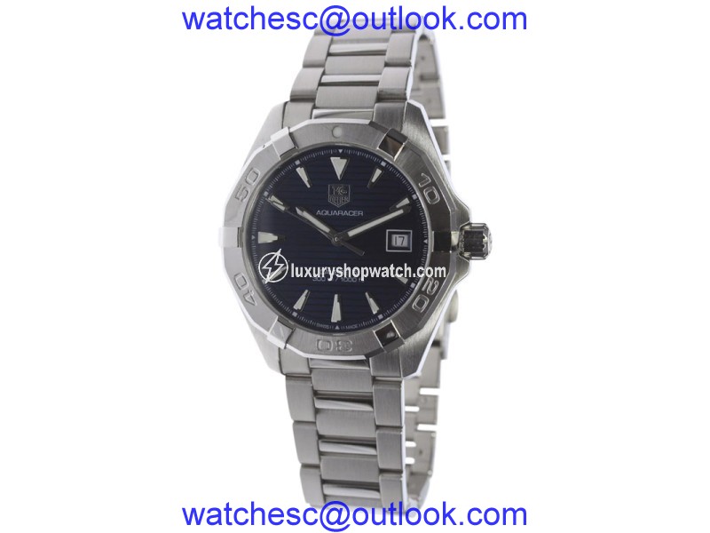 Tag Heuer Aquaracer WAY2112 Stainless Steel with Navy Dial Automatic 41mm Mens Watch Tag Heuer