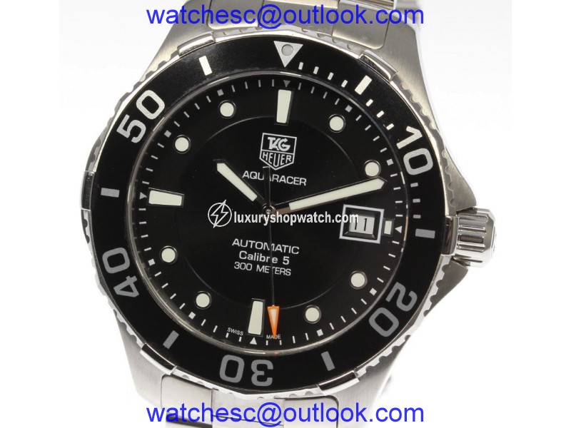 Tag Heuer Aquaracer WAN2110.BA0822 Stainless Steel Automatic 41mm Mens Watch Tag Heuer