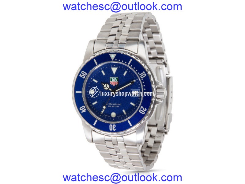Tag Heuer Professional 1500 WD1214 Stainless Steel Quartz 36mm Men's Watch Tag Heuer
