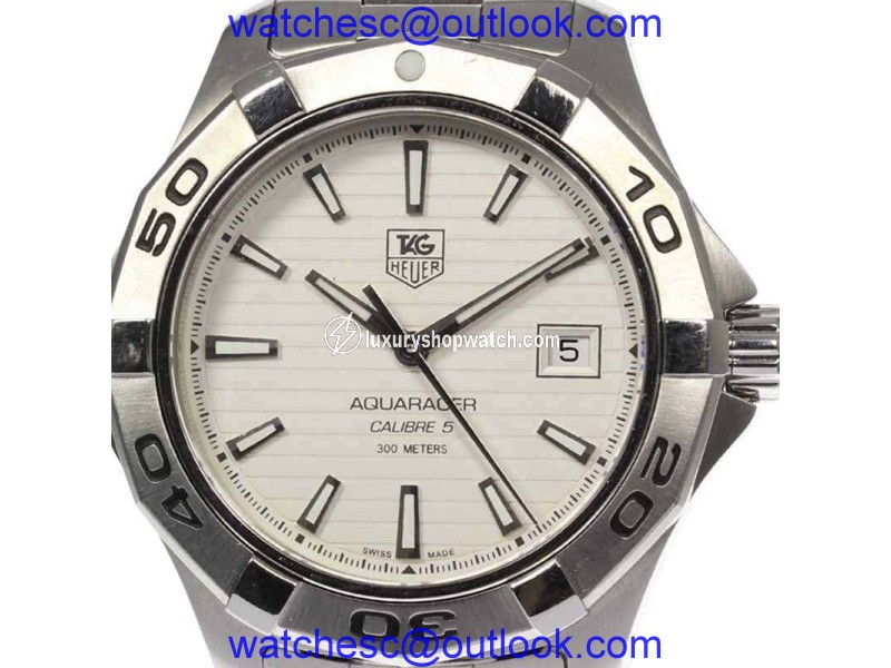 Tag Heuer Aquaracer WAP2011 Stainless Steel Automatic 42mm Mens Watch Tag Heuer