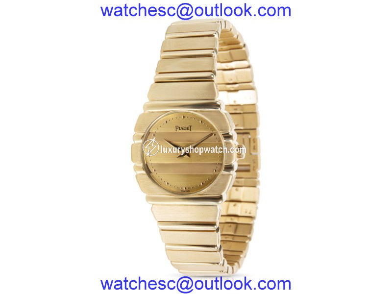 Piaget Polo 861 C701 18K Yellow Gold Quartz 23mm Womens Watch Piaget