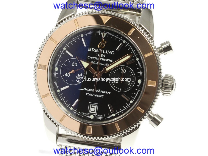 Breitling Super Ocean U23370 Stainless Steel Automatic 43mm Mens Watch Breitling