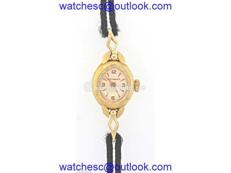 Wittnauer Solid 14K Yellow Gold Gemex Vintage Watch Wittnauer