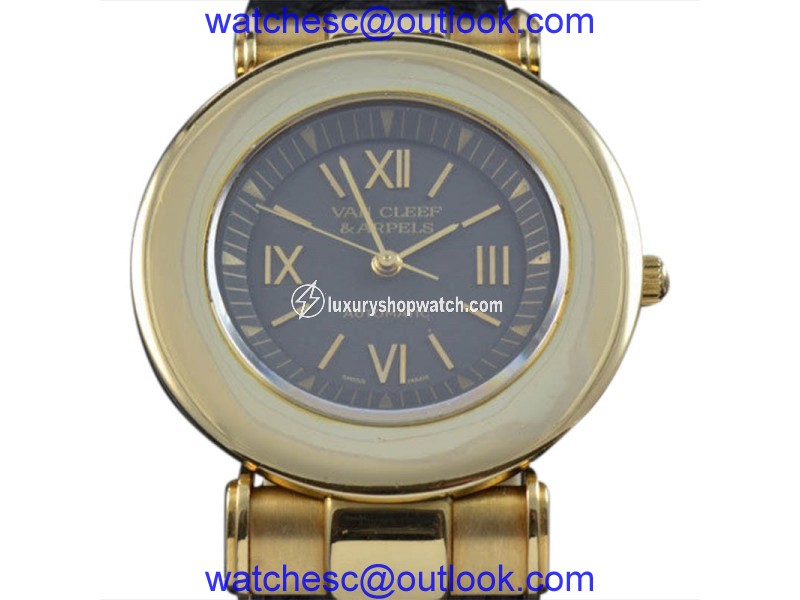 Van Cleef & Arpels VCA 132054 Roma 18K Yellow Gold Automatic Unisex Watch Van Cleef & Arpels