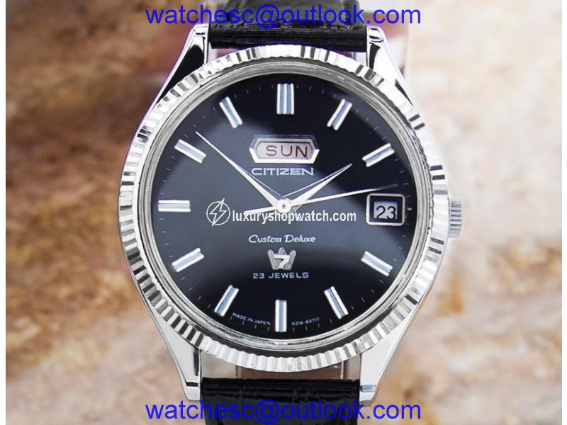 Citizen Made in Japan Automatic Flashy Vintage Watch CITIZEN Crystal 7