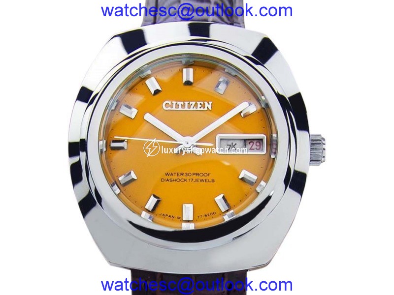 Citizen Diashock 17 Jewels Manual Vintage Mens Watch 1970 CITIZEN