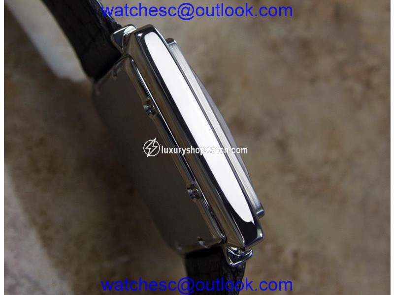 Corum Quadratus Automatic Stainless Steel & Leather 33mm Mens Watch c2000 Corum