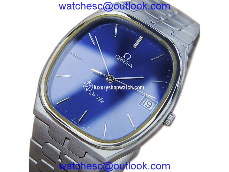 Omega Deville Stainless Steel Vintage 33mm Mens Watch Omega