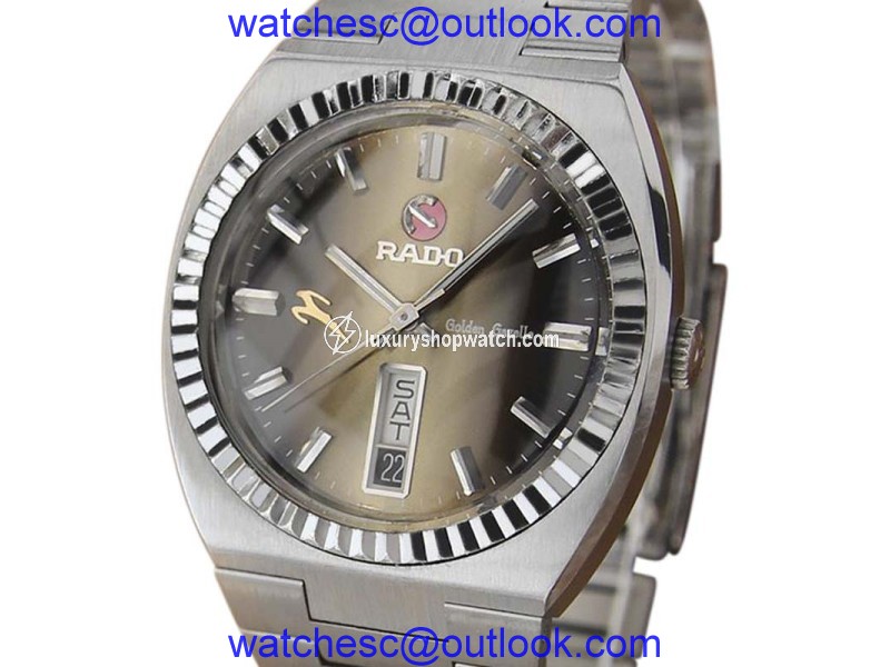 Rado Sapphire Gazelle Stainless Steel Automatic 36mm Men's Watch 1970s Rado