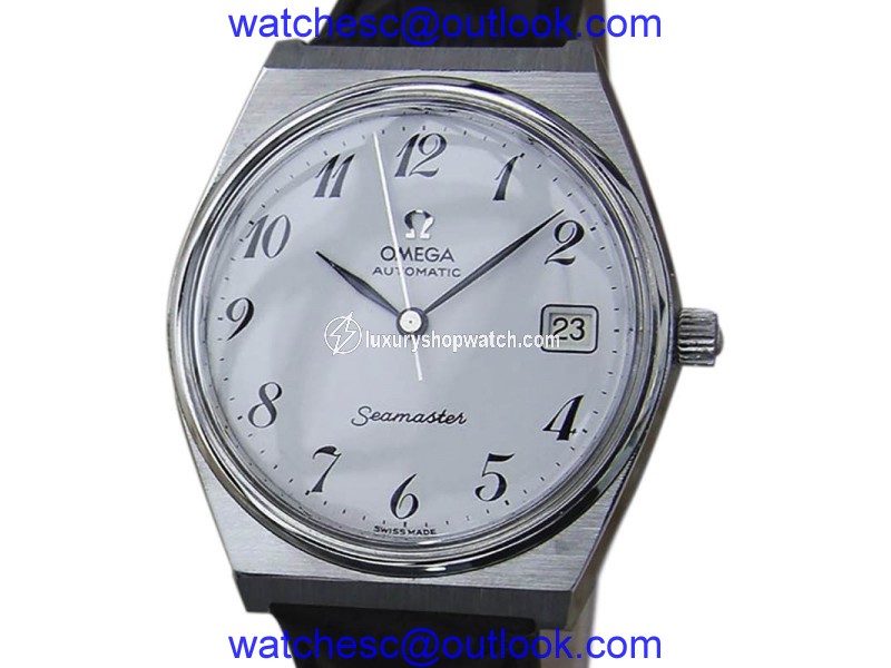 Omega Seamaster Stainless Steel Vintage 35mm Mens Watch Omega