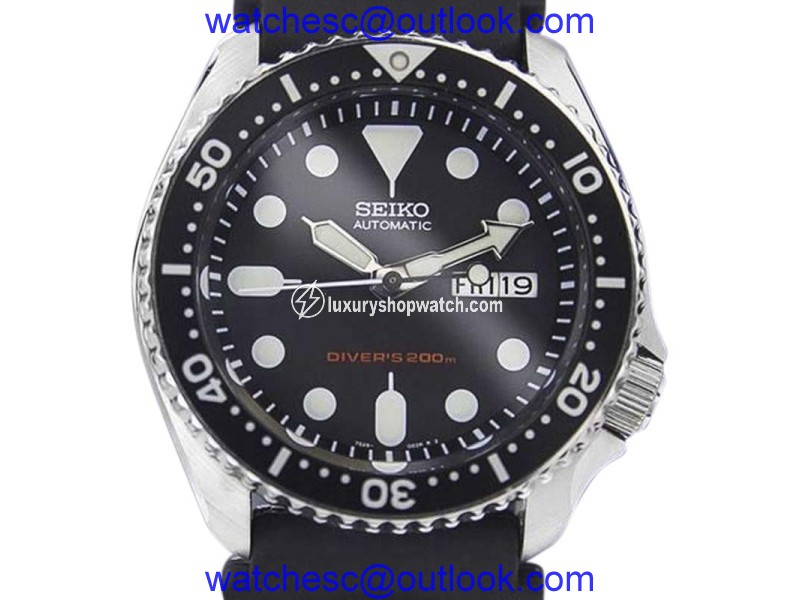 Seiko Diver Stainless Steel 42mm Mens Watch Seiko
