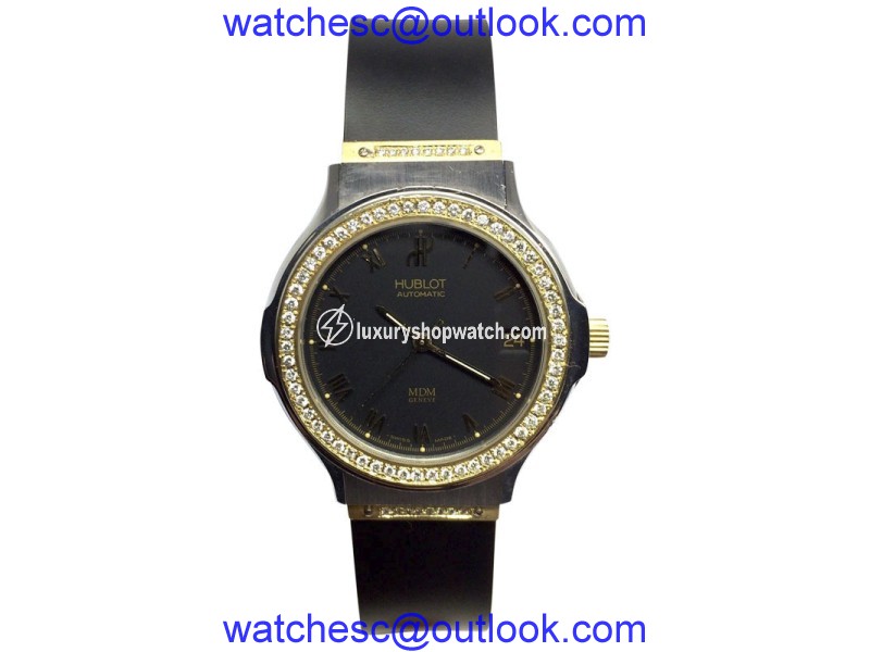 Hublot 18K Yellow Gold and Stainless Steel Automatic 36.5mm Mens Watch Hublot