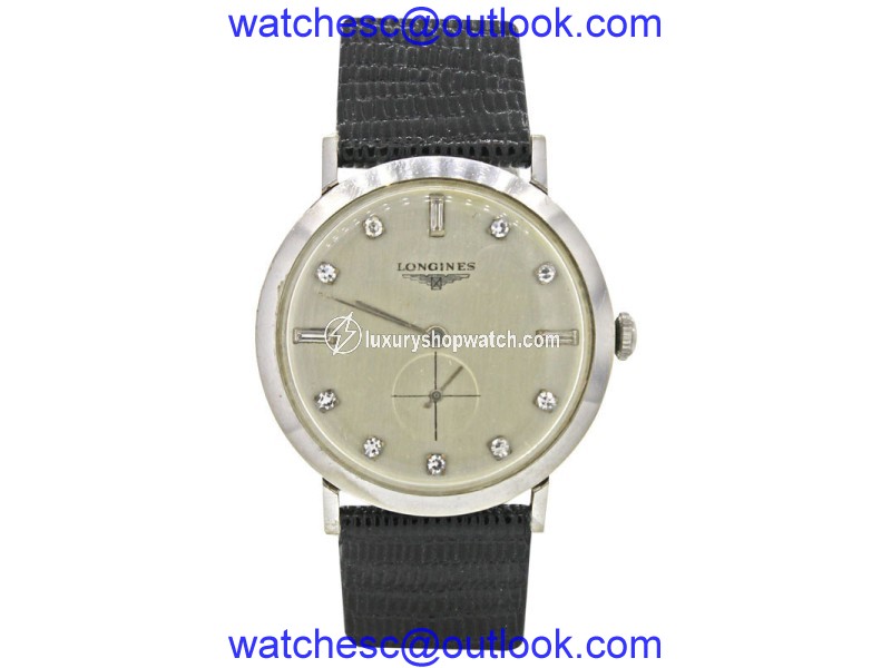 Longines Stainless Steel Manual Vintage 32mm Mens Watch Longines
