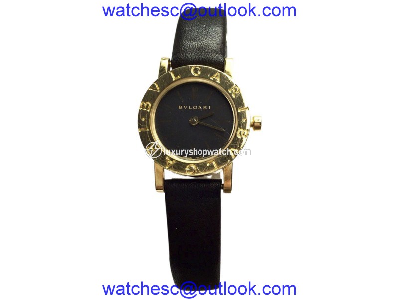 Bulgari Diagono 18K Yellow Gold 23mm Womens Watch Bulgari