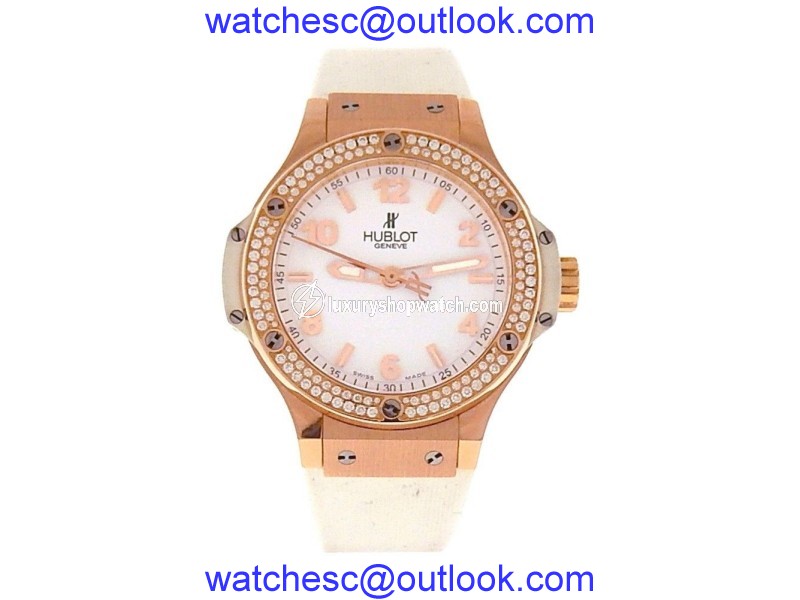 Hublot Big Bang 361.PE.2010.RW.1104 18K Rose Gold Quartz 38mm Unisex Watch Hublot