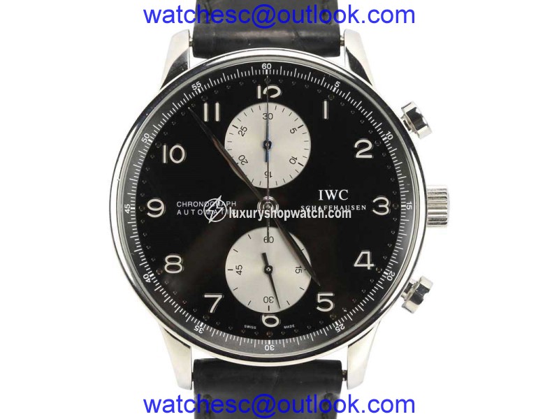 IWC Portuguese 3714 3714-04 IW371404 Stainless Steel 41mm Mens Watch IWC