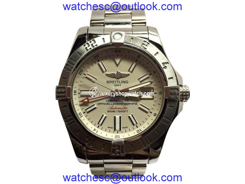 Breitling Chronometer BR12417M Stainless Steel Automatic 45.75mm Mens Watch Breitling