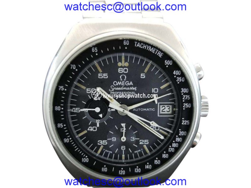 Omega Speedmaster Mark IV Stainless Steel Automatic 42mm Mens Watch 1970s Omega