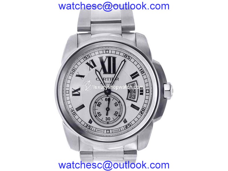 Cartier Calibre W7100015 Stainless Steel 42mm Men's Watch Cartier