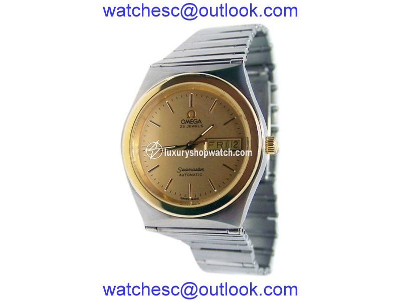 Omega Seamaster Stainless Steel Automatic Vintage 35.2mm Mens Watch Omega