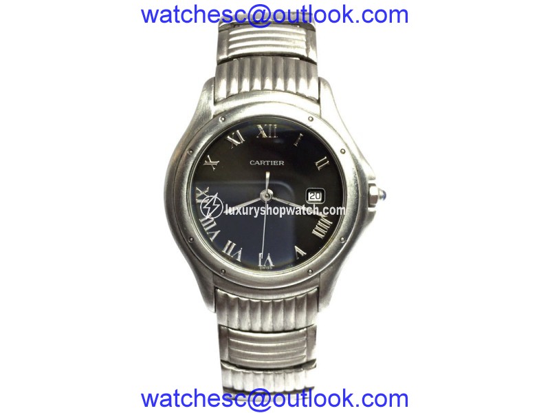 Cartier Stainless Steel Quartz 34mm Unisex Watch Cartier
