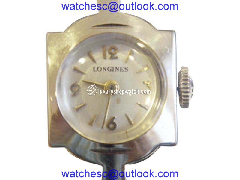 Longines 14K Yellow Gold Hand Winding Vintage 14.5mm Womens Watch Longines