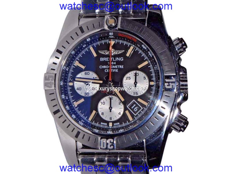 Breitling Chronomat Airborne Stainless Steel Automatic 44mm Mens Watch Breitling