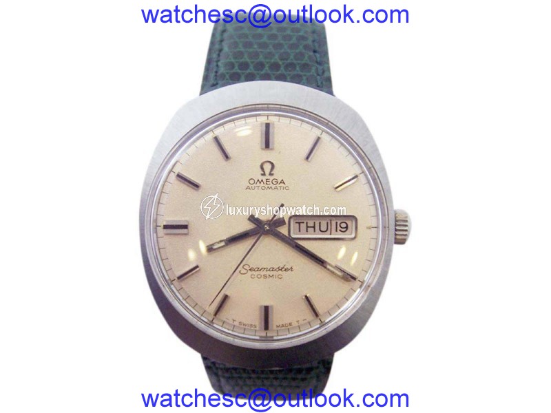 Omega Seamaster Cosmic Stainless Steel Automatic Vintage 35mm Mens Watch Omega