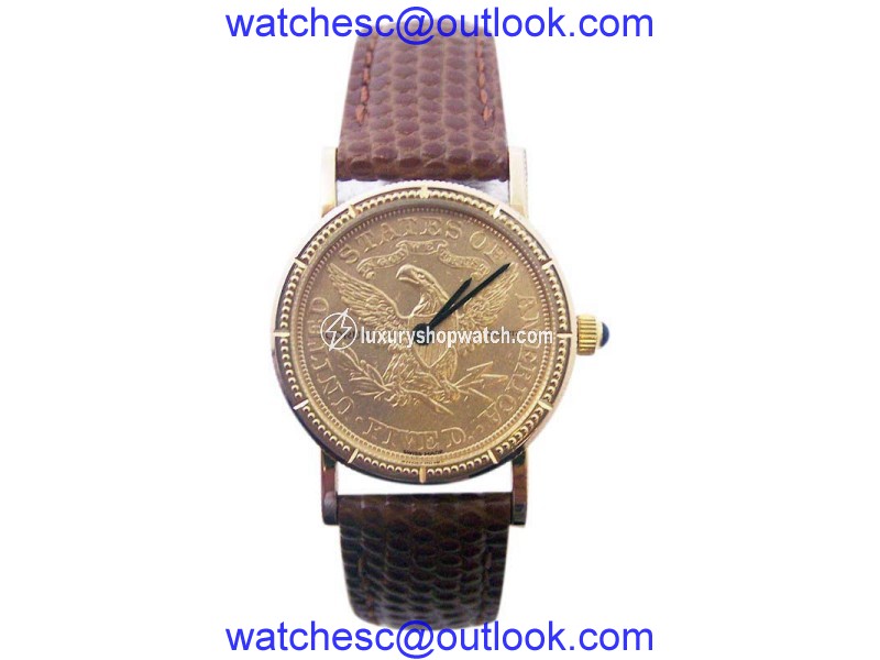 Corum 18K Yellow Gold Corum Quartz 24.5mm Womens Watch Corum