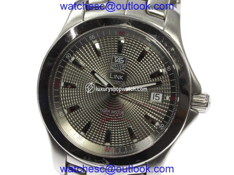 Tag Heuer Tiger Woods WJF2113 Stainless Steel Automatic 38mm Mens Watch Tag Heuer
