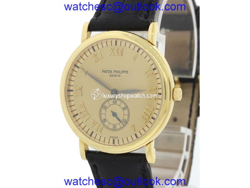 Patek Philippe Calatrava 5022 18K Yellow Gold 33mm Mens Watch Patek Philippe
