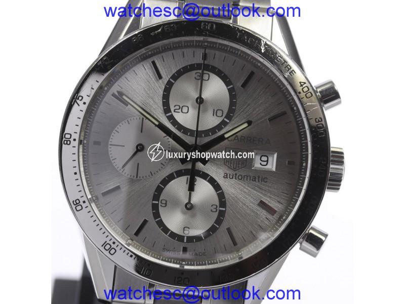 Tag Heuer Carrera CV2017-2 Stainless Steel Automatic 41mm Mens Watch Tag Heuer