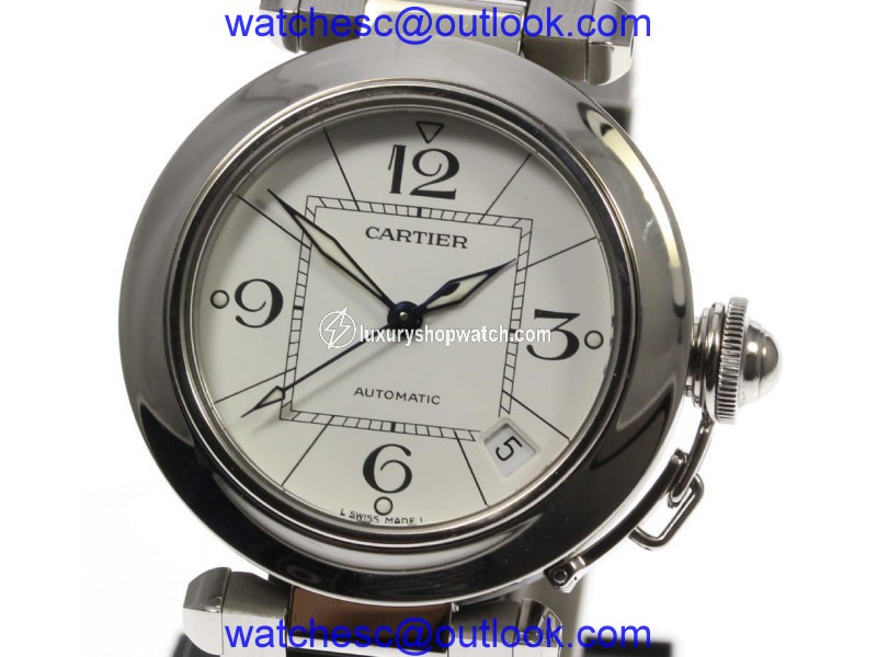 Cartier Pasha C W31074M7 Stainless Steel Automatic 35mm Unisex Watch