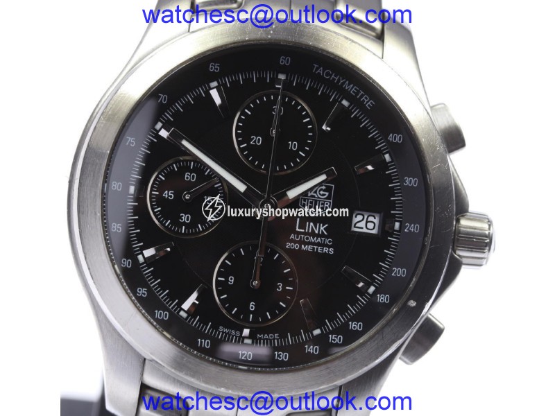 Tag Heuer Link CJF2110 Stainless Steel Automatic 41mm Mens Watch Tag Heuer