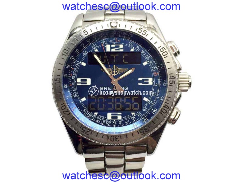 Breitling B-1 Chronograph Stainless Steel Automatic 44.5mm Mens Watch Breitling