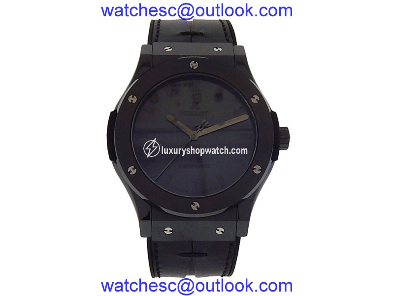 Hublot Classic Fusion 511.CM.0500.VR.BER16 Black Ceramic Automatic 45mm Mens Watch Hublot
